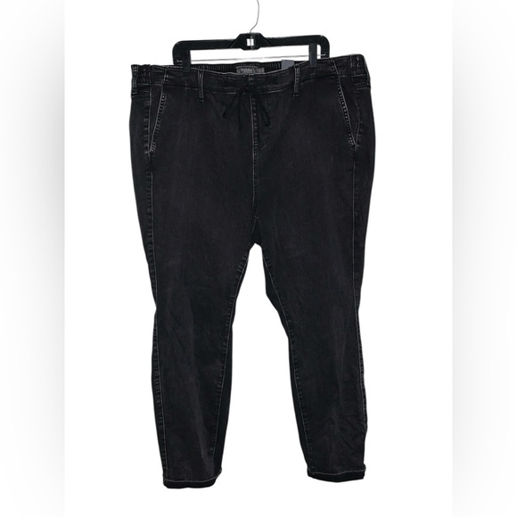 NWT Torrid Pull On Boyfriend Straight‎ Super High Rise Charcoal Wash Jeans 3XL - Picture 1 of 8